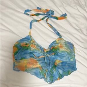 Halter crop halter top